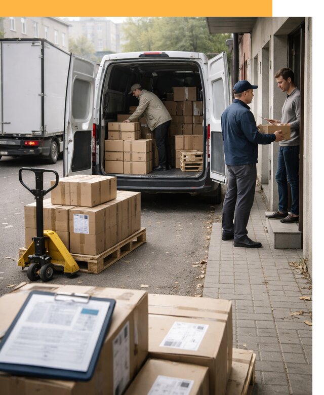Доставка грузов от двери до двери с таможней от 48929 руб.
