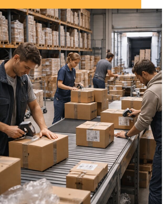 Доставка товаров для маркетплейсов от двери до склада от 8155