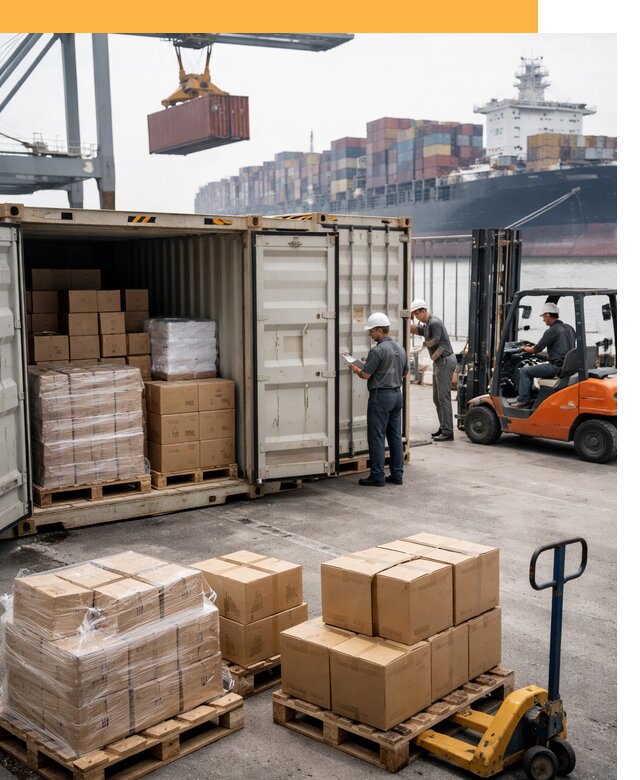 Контейнерные перевозки из Китая под ключ от 130476 руб/контейнер