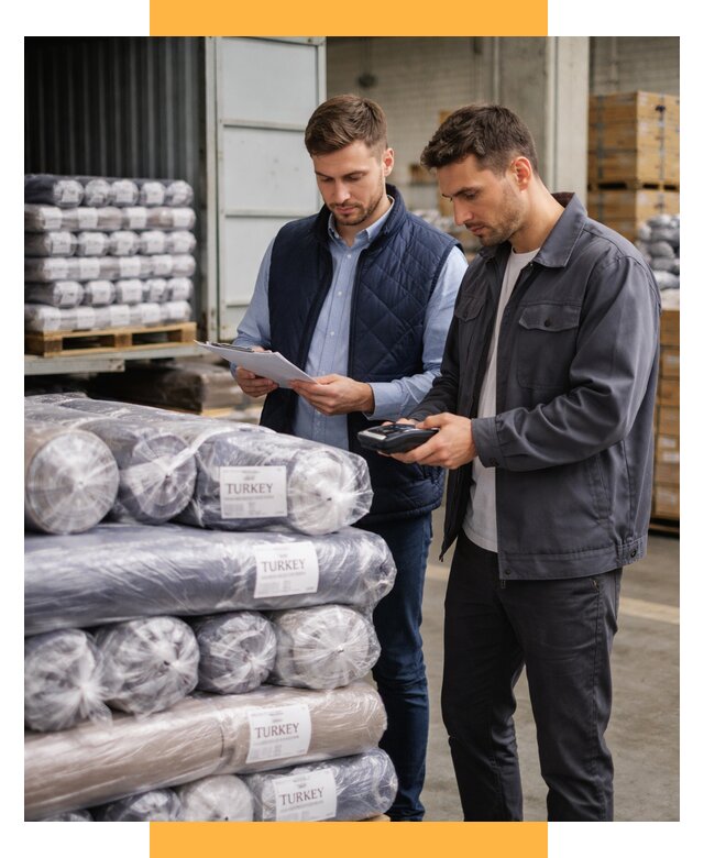 Доставка текстиля из Турции от 48929 р. под ключ, СетСервис-Ткв