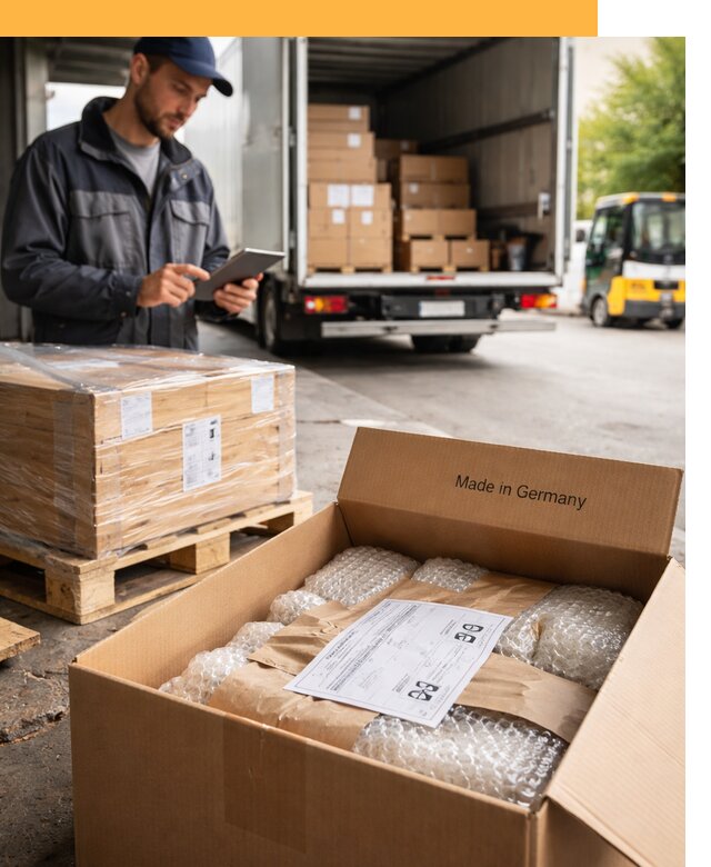 Доставка грузов из Германии от 48929 руб с таможенным оформлением