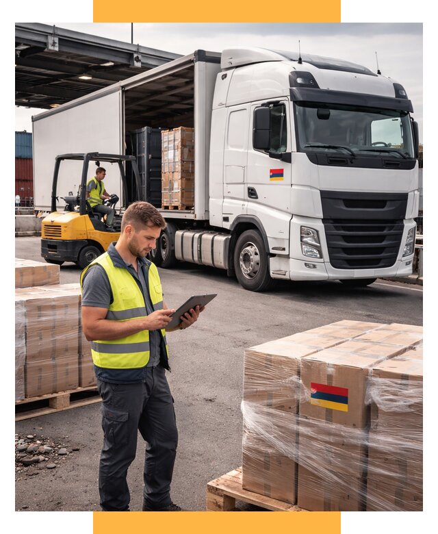 Автоперевозки из Армении от 103294 р. — услуги СетСервис-Ткв