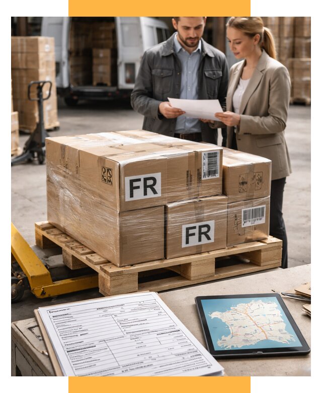 Доставка грузов в Францию от 27183 р., логистика СетСервис-Ткв