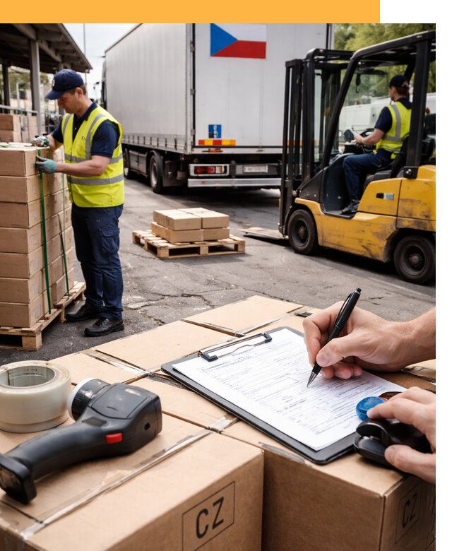 Доставка грузов в Чехию от 38056 руб, международные перевозки