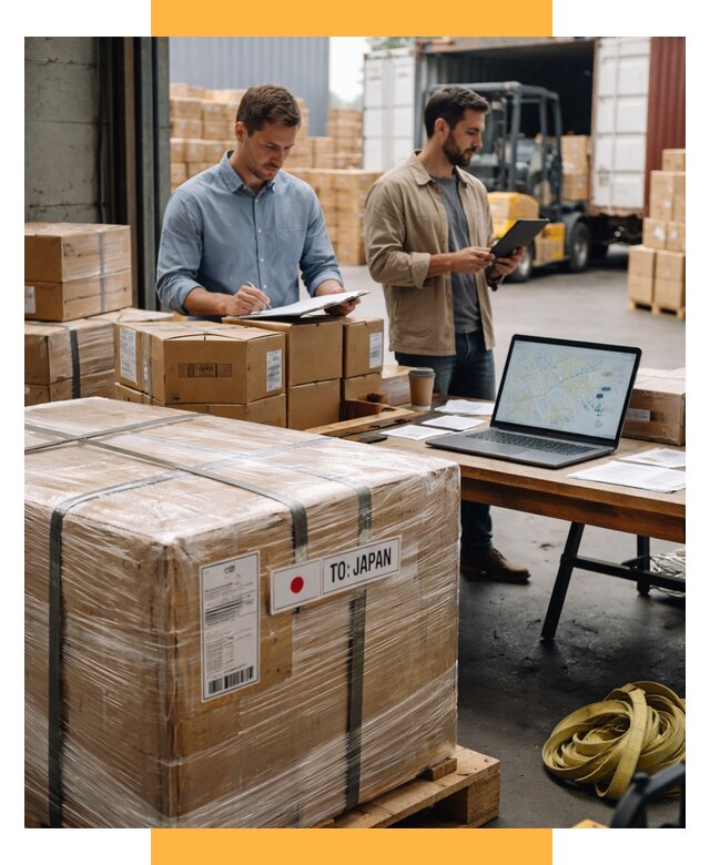 Доставка грузов в Японию от 27183 р., логистика СетСервис-Ткв