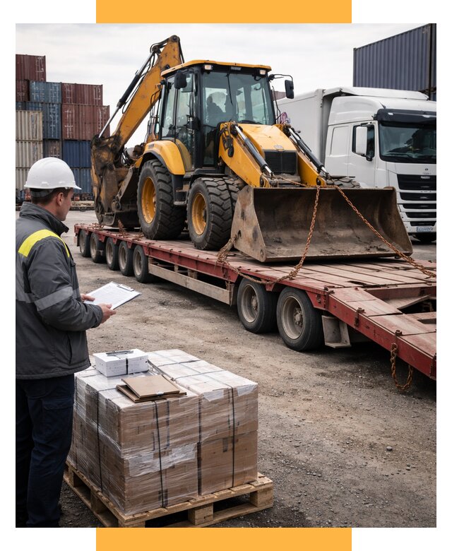 Международная перевозка спецтехники от 48929 р., СетСервис-Ткв