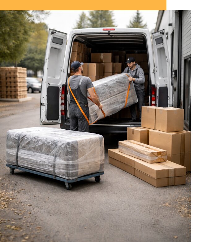 Перевозка мебели по России и за рубеж с таможней от 8155