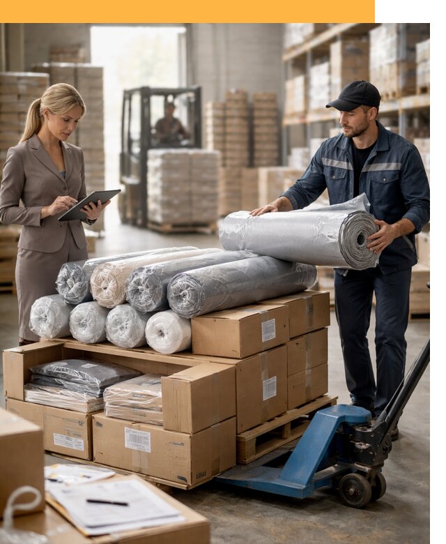 Перевозка текстиля по миру от 16310 руб. с таможней и страхованием