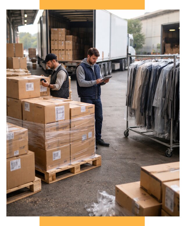 Перевозка и доставка одежды из Китая от 8155 р., СетСервис-Ткв