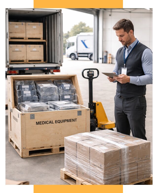 Перевозка медицинского оборудования от 16310 р. в СетСервис-Ткв