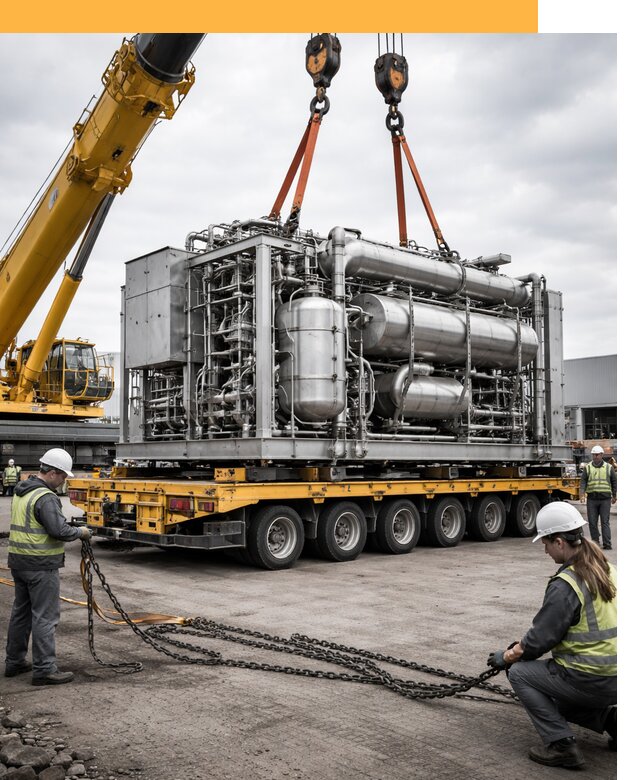 Перевозка тяжеловесных грузов по миру от 163095 руб