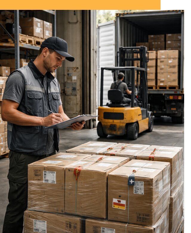 Реэкспорт товаров с таможенным оформлением и доставкой от 13048