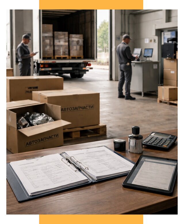 Таможенное оформление автозапчастей под ключ от 9242 р., СетСервис-Ткв