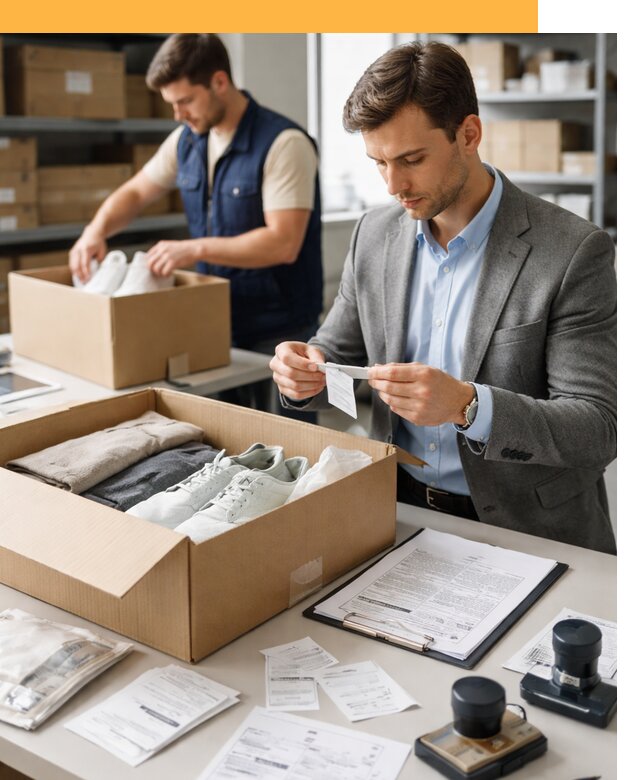 Таможенное оформление одежды и обуви по выгодной цене от 7067 руб