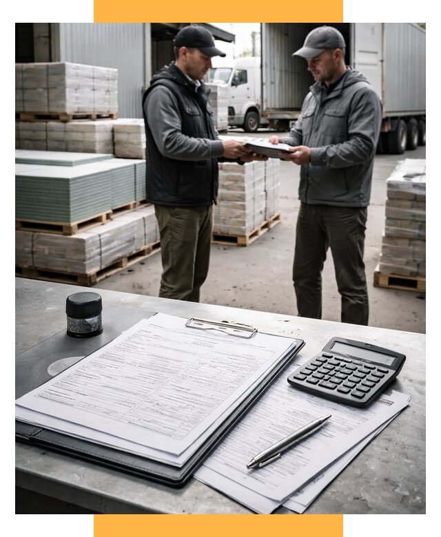Таможенное оформление стройматериалов от 9242 р. | СетСервис-Ткв