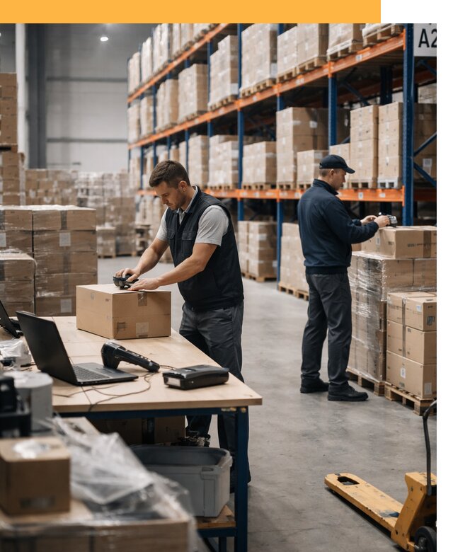 Склад консолидации в Европе: хранение, сортировка от 7067